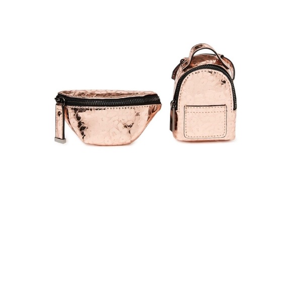 NOBO Gold and Black Mini Backpack and Fanny Pack Set - Picture 2 of 2